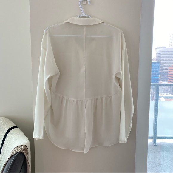 BCBG Ruched Blouse - Picture 2 of 3